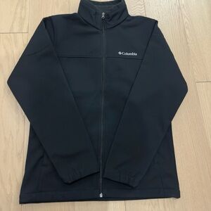 Columbia Men’s Black Zip-Up Jacket Size S – Brand New